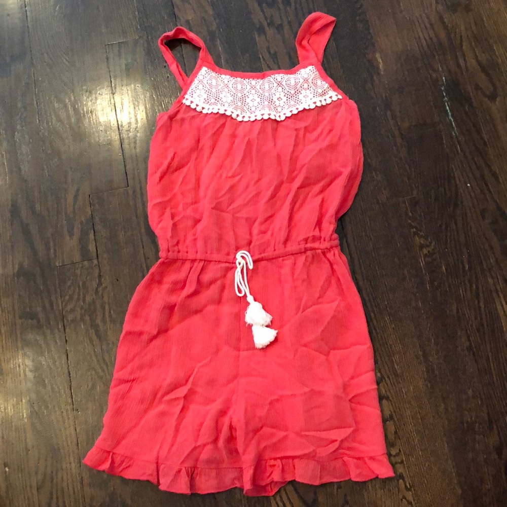 NWT girls romper